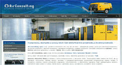 Desktop Screenshot of airconsulting.sk